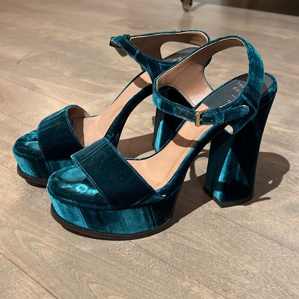 Laurence Dacade Velvet Platforms